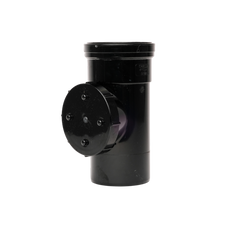 Single Socket Access Pipe Black