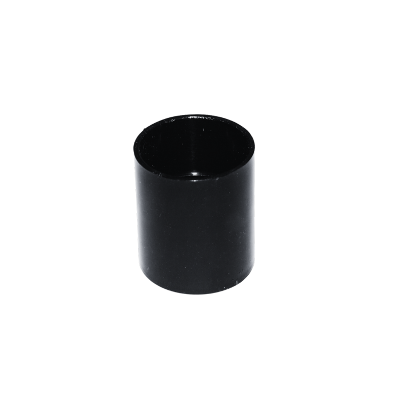 Solvent Weld Straight Coupling Black