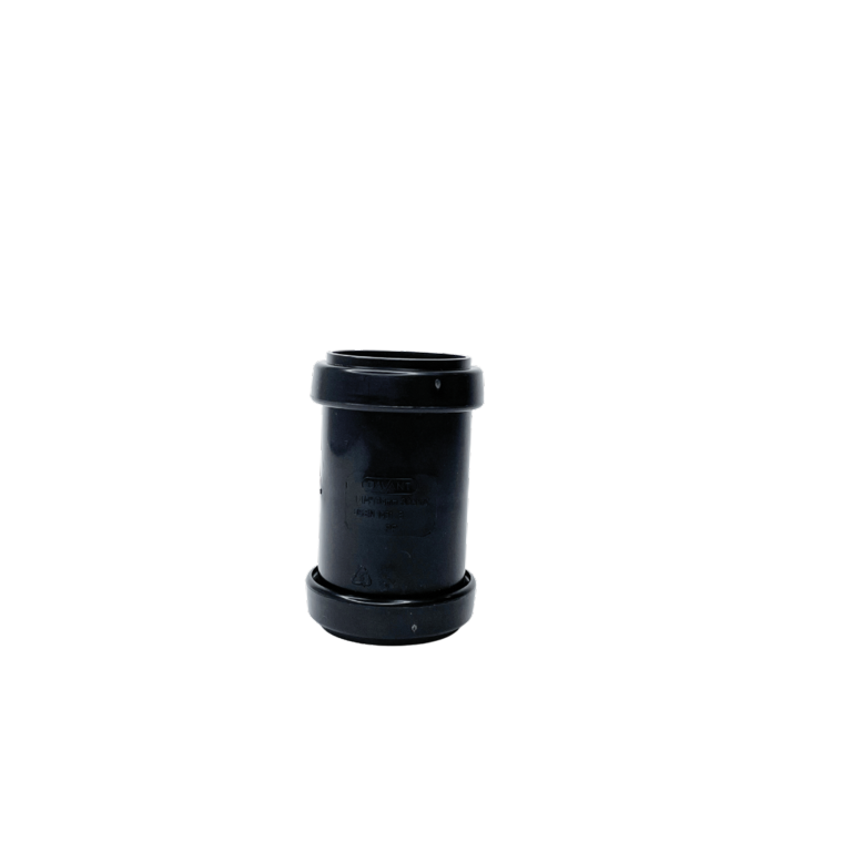 Push Fit Straight Coupling Black