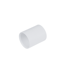 Solvent Weld Straight Coupling White