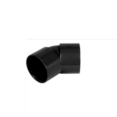 Solvent Weld Obtuse 45° Bend Black