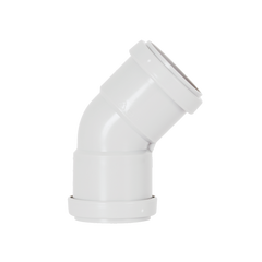 Push Fit Obtuse 45° Bend 40mm