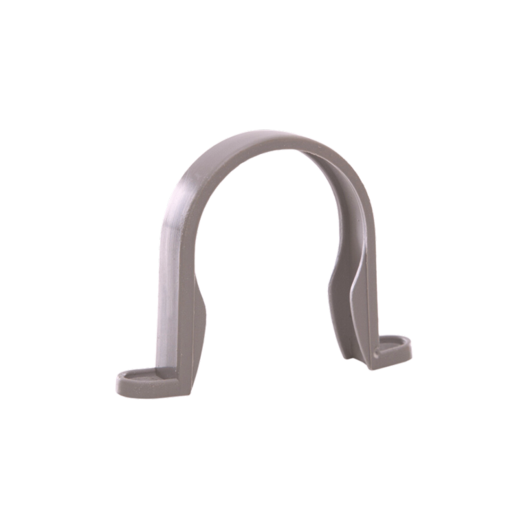 Pipe Clip Grey Pack 10