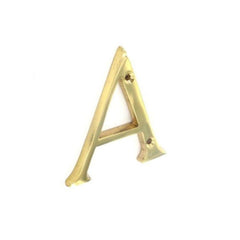Brass Letter A