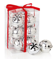 4cm Silver Jingle Bells