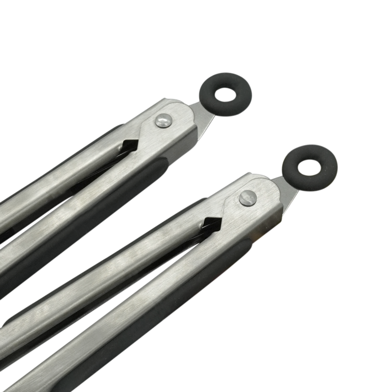 Stainless Steel Tongs With Silicone Head