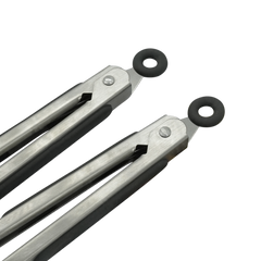 Stainless Steel Tongs With Silicone Head