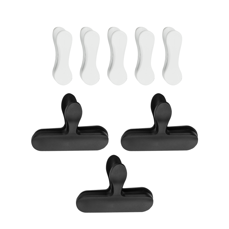 Bag Clips Black & White