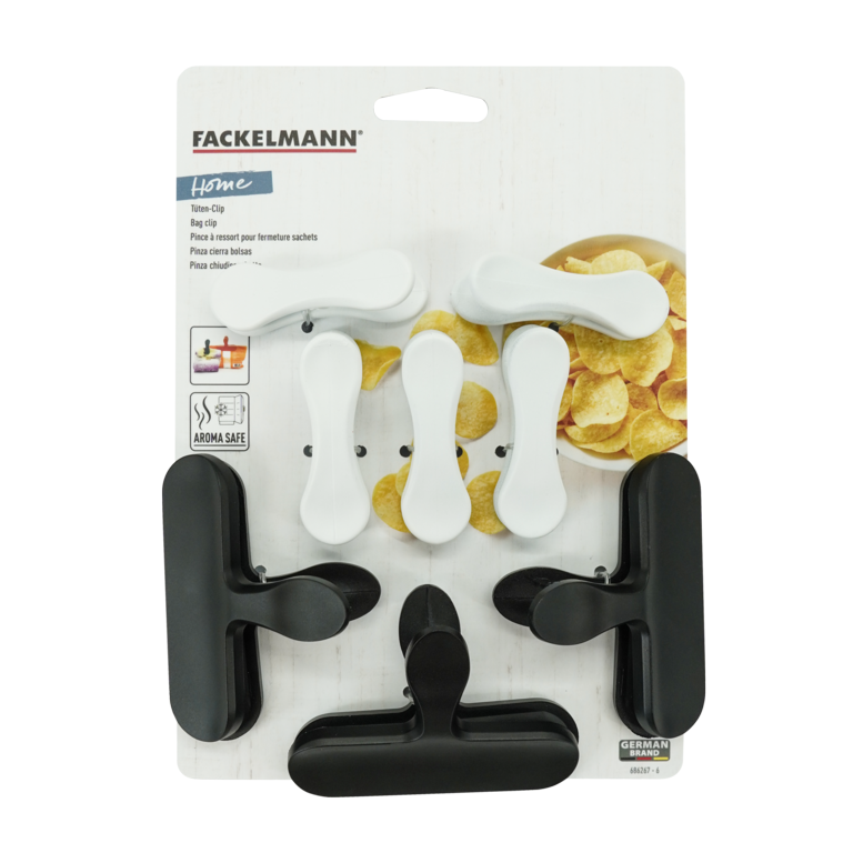 Bag Clips Black & White