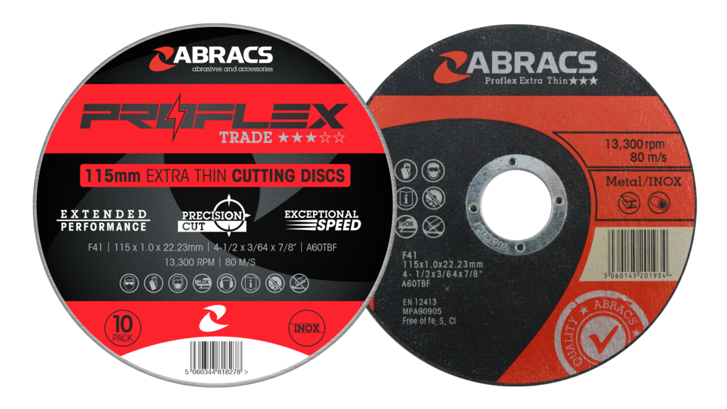 Proflex Extra Thin Cutting Discs Pack 10