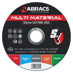 Multi Material 5in1 Cutting Disc
