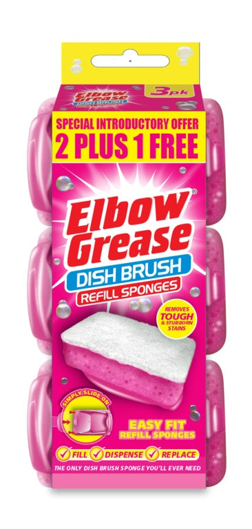 Pink Dish Brush Refill