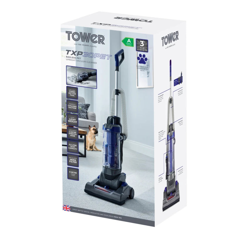 TXP30PET Bagless Upright Vac
