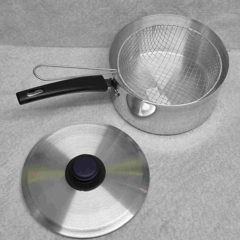 Chip Pan With Basket Non Stick