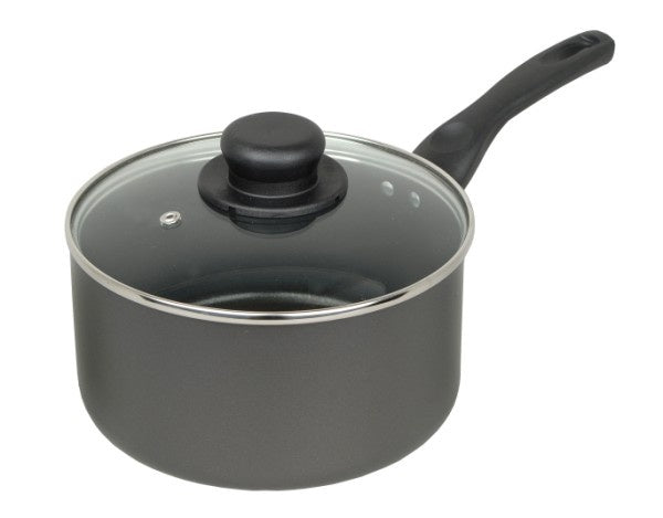 Sauce Pan & Glass Lid Non Stick