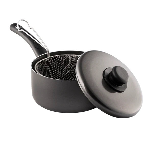 Chip Pan With Basket Non Stick