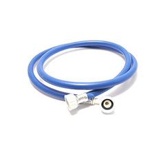 Inlet Hose 90 Degree Bend Blue