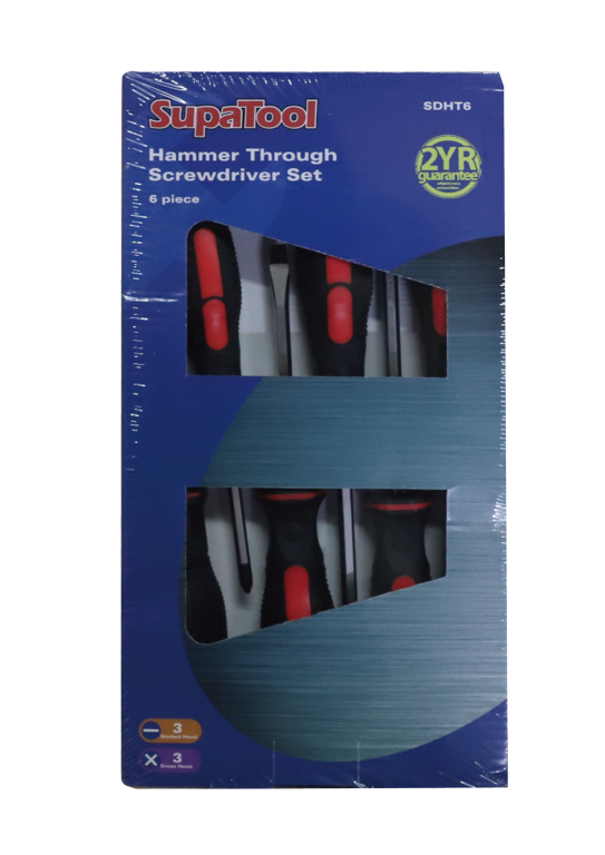 Hammer Through Screwdriver Set