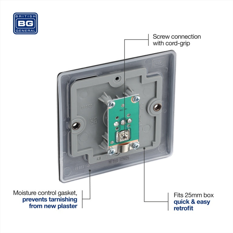 Single Socket For TV Aerial Connection