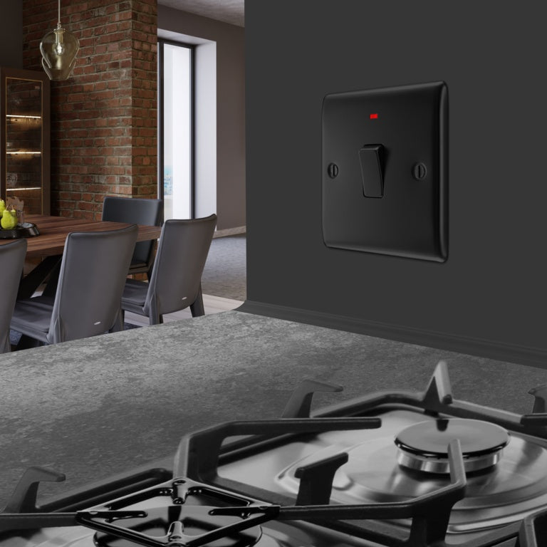 Double Pole Switch With Power Indicator