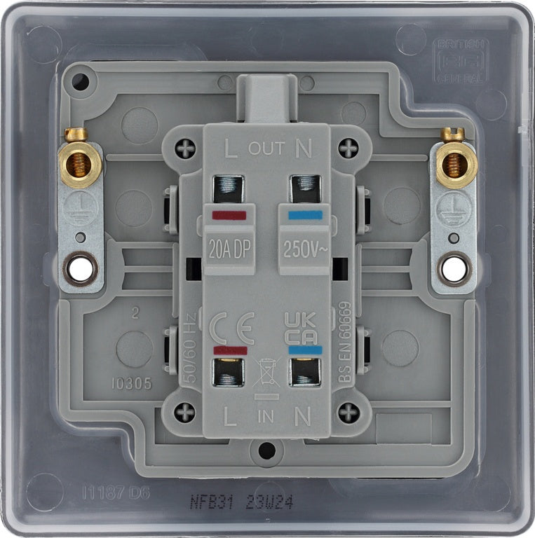 Double Pole Switch With Power Indicator