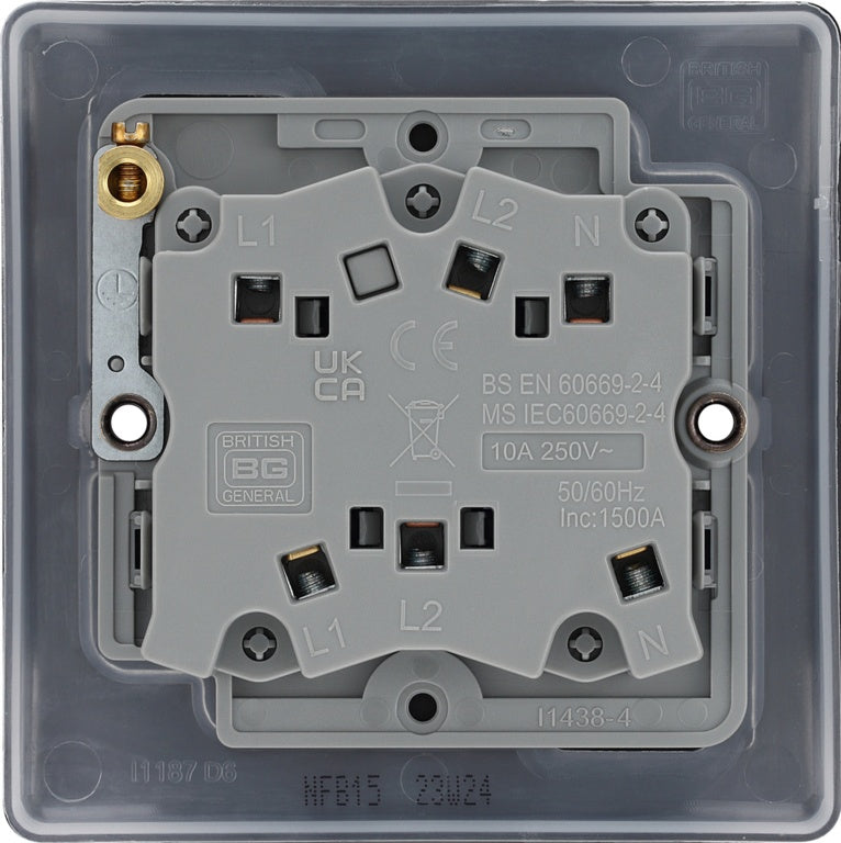 Matt Black Fan Isolator Switch