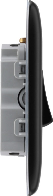 Matt Black Fan Isolator Switch