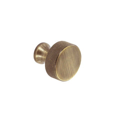Solid Brass Knurled Knob 32mm