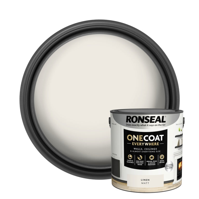 One Coat Everywhere Matt Paint 2.5L
