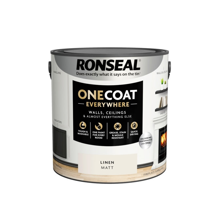 One Coat Everywhere Matt Paint 2.5L