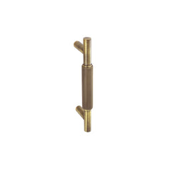 Solid Brass Knurled Handle 96mm