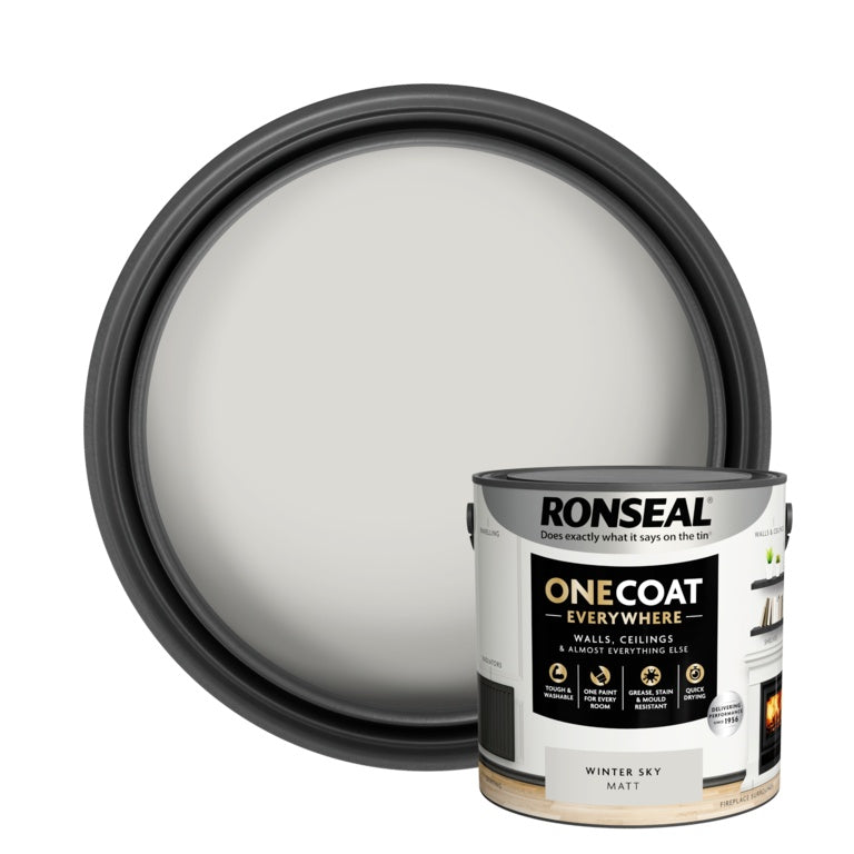 One Coat Everywhere Matt Paint 2.5L
