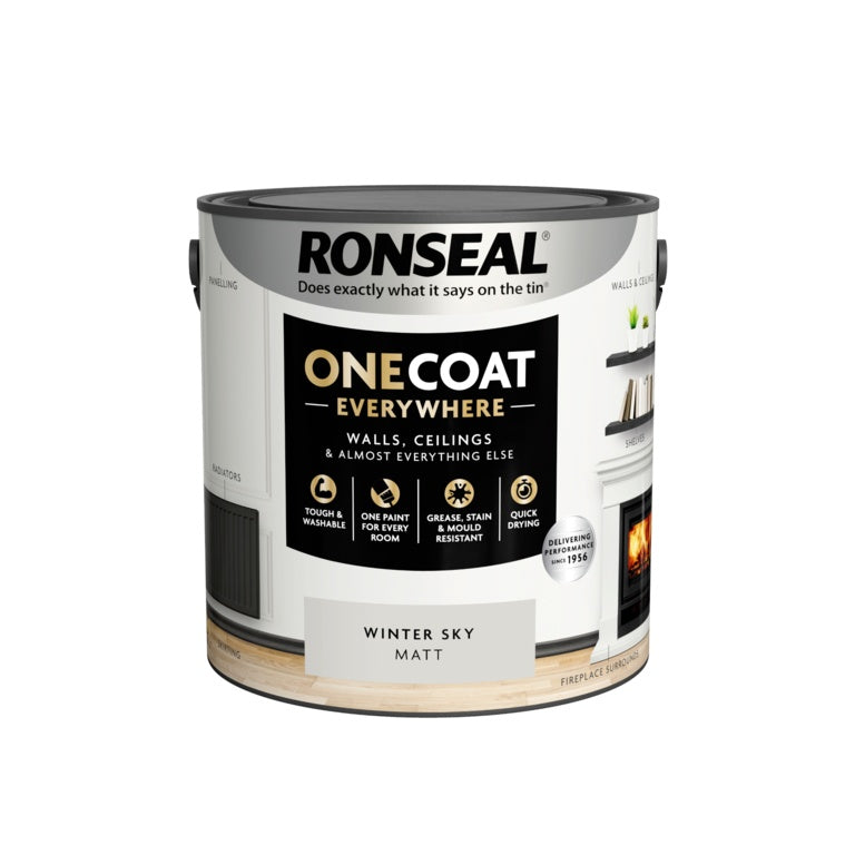 One Coat Everywhere Matt Paint 2.5L