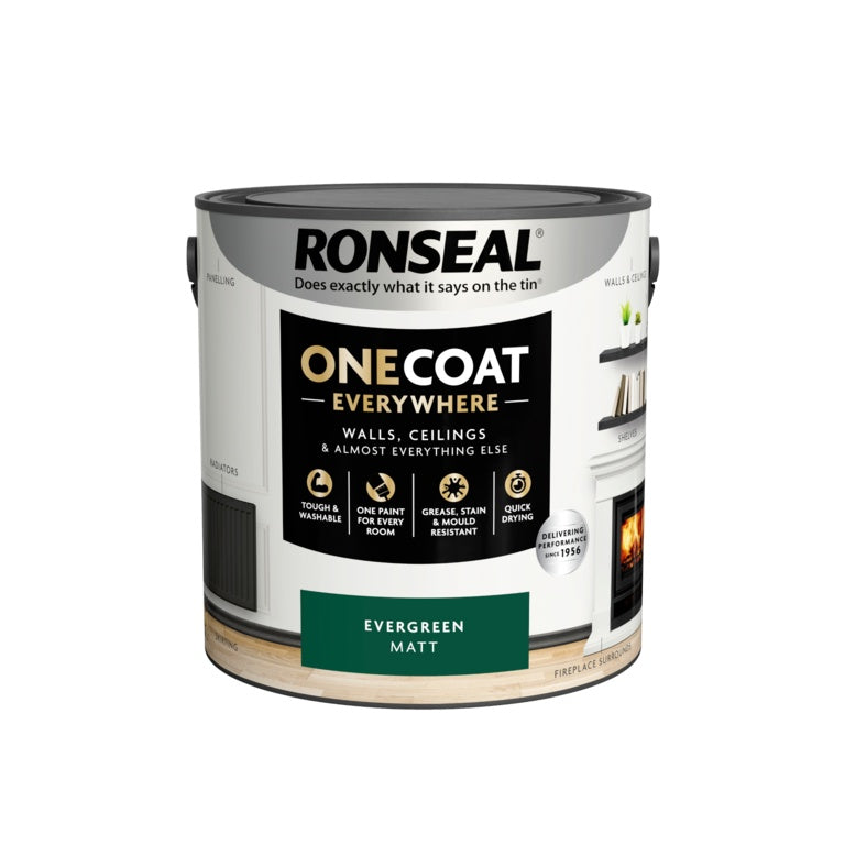 One Coat Everywhere Matt Paint 2.5L