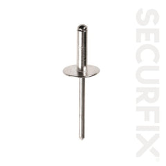 Domehead Rivets Aluminium/Steel 3.2 x 14mm