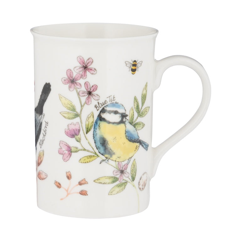 Garden Birds Honeysuckle Mug