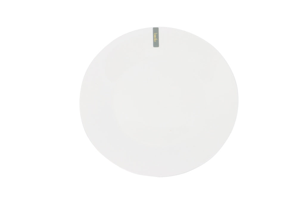 White Porcelain Dinner Plate