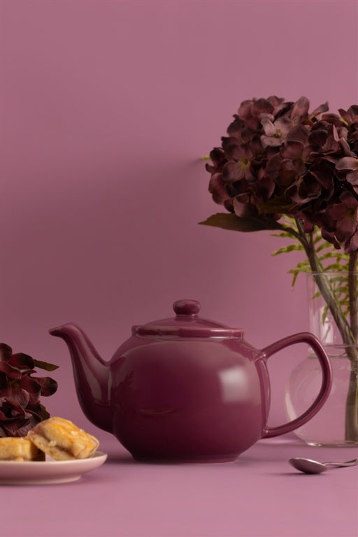 Deep Magenta 6 Cup Teapot