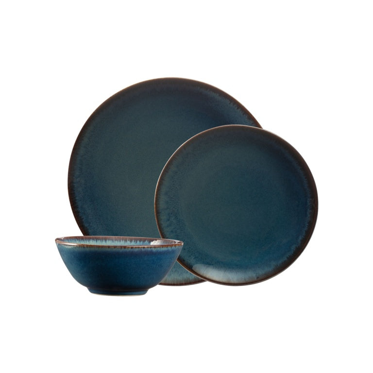 Reactive Blue Dinner Set