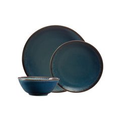 Reactive Blue Dinner Set