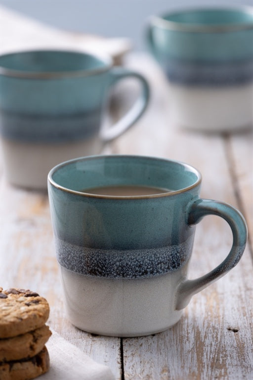 Reactive Fade Blue Mug