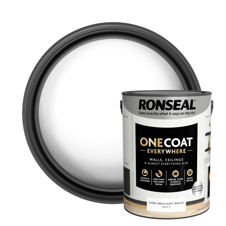 One Coat Everywhere Matt Paint 5L
