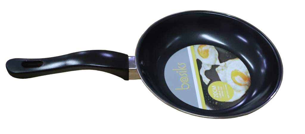 Carbon Steel Frying Pan Black