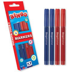 4 Bingo Markers