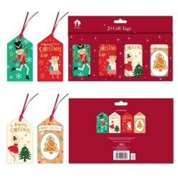 Nutcracker Christmas Gift Tags