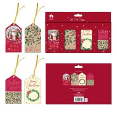 Traditional Christmas Gift Tags