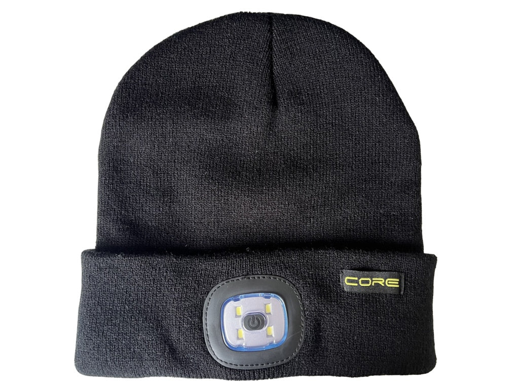Kids Rechargeable Beanie Hat Torch