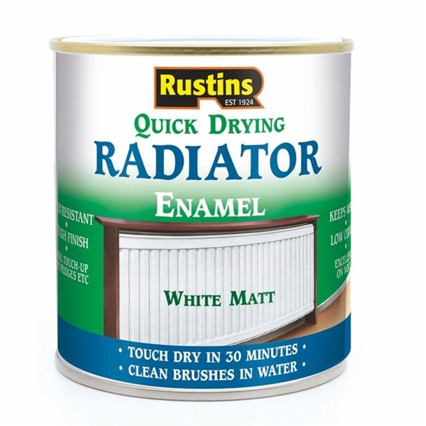 Quick Dry Radiator Paint White Matt
