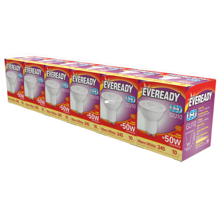 LED GU10 Pack 6
