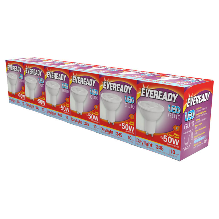 LED GU10 Pack 6
